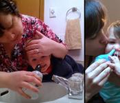 Как правильно промывать нос ребенку: полное руководство